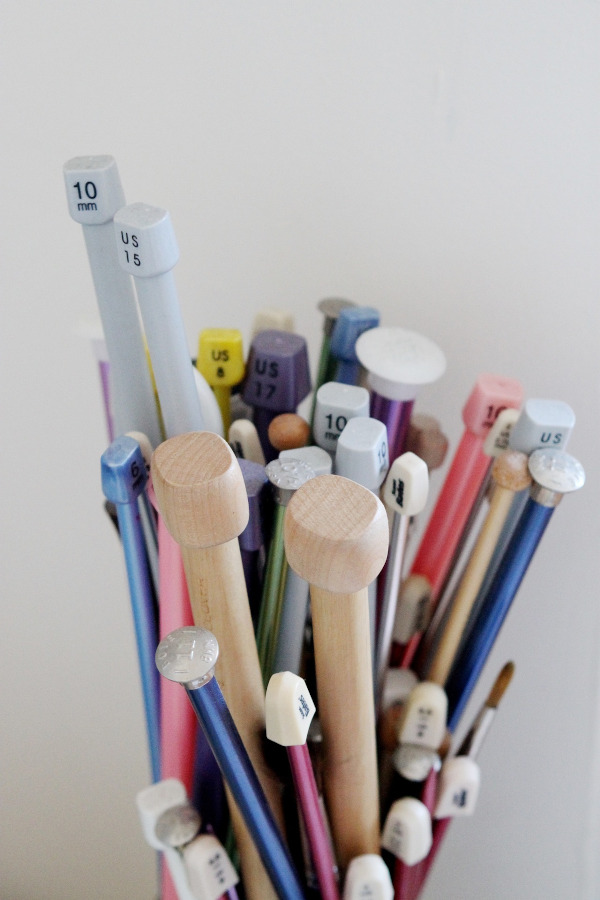 Les différentes matières d'aiguilles