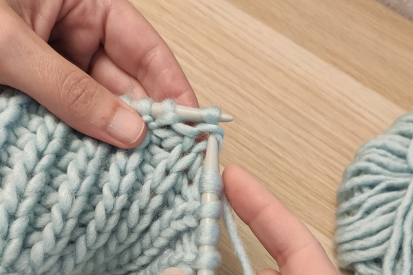 Tricoter des côtes perlées