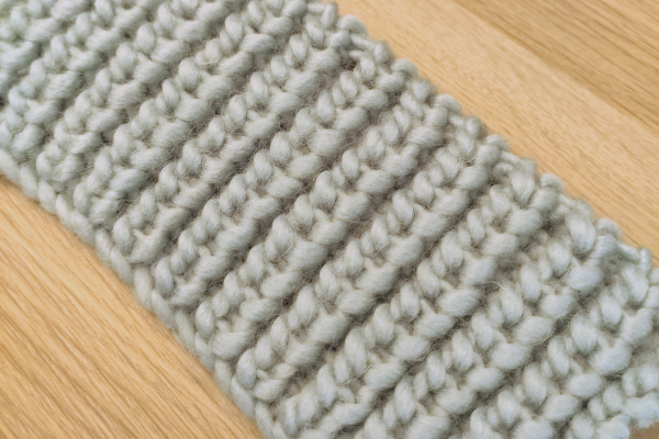 Endroit côte perlée