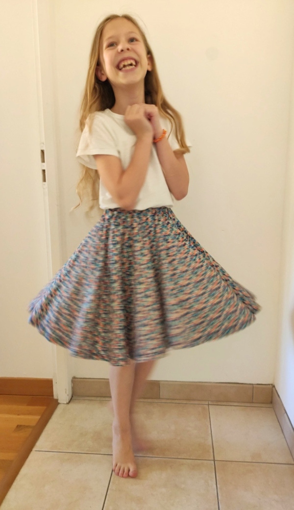 Jupe cercle enfant